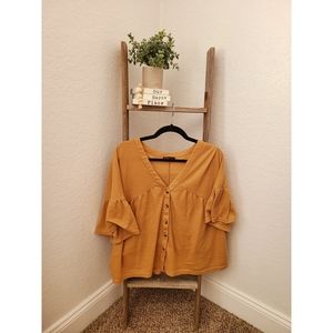 Bell Sleeve Top